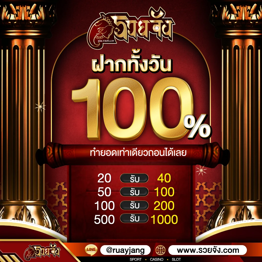 promotion By รวยจัง888 สล็อต